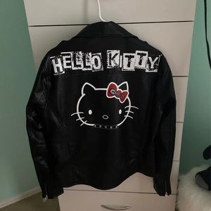 NWT Dolls Kill x Hello Kitty Leather Jacket